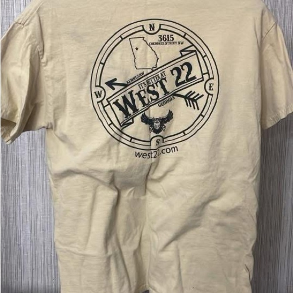 Cream Graphic T-Shirt